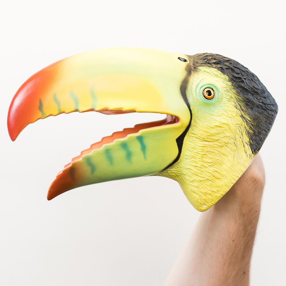 Wild Thingz Green Toucan Hand Puppet Image 4