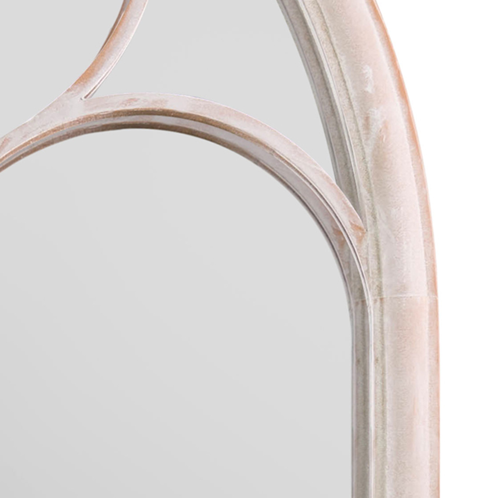 MirrorOutlet Somerley Chapel Arched Garden Mirror 150 x 81cm Image 3