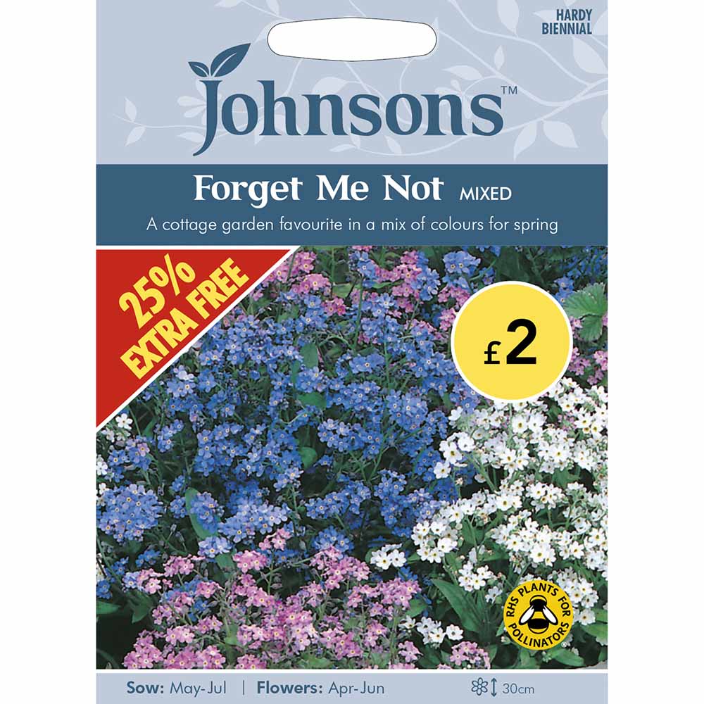 Johnsons  Forget Me Not Seeds Image 1