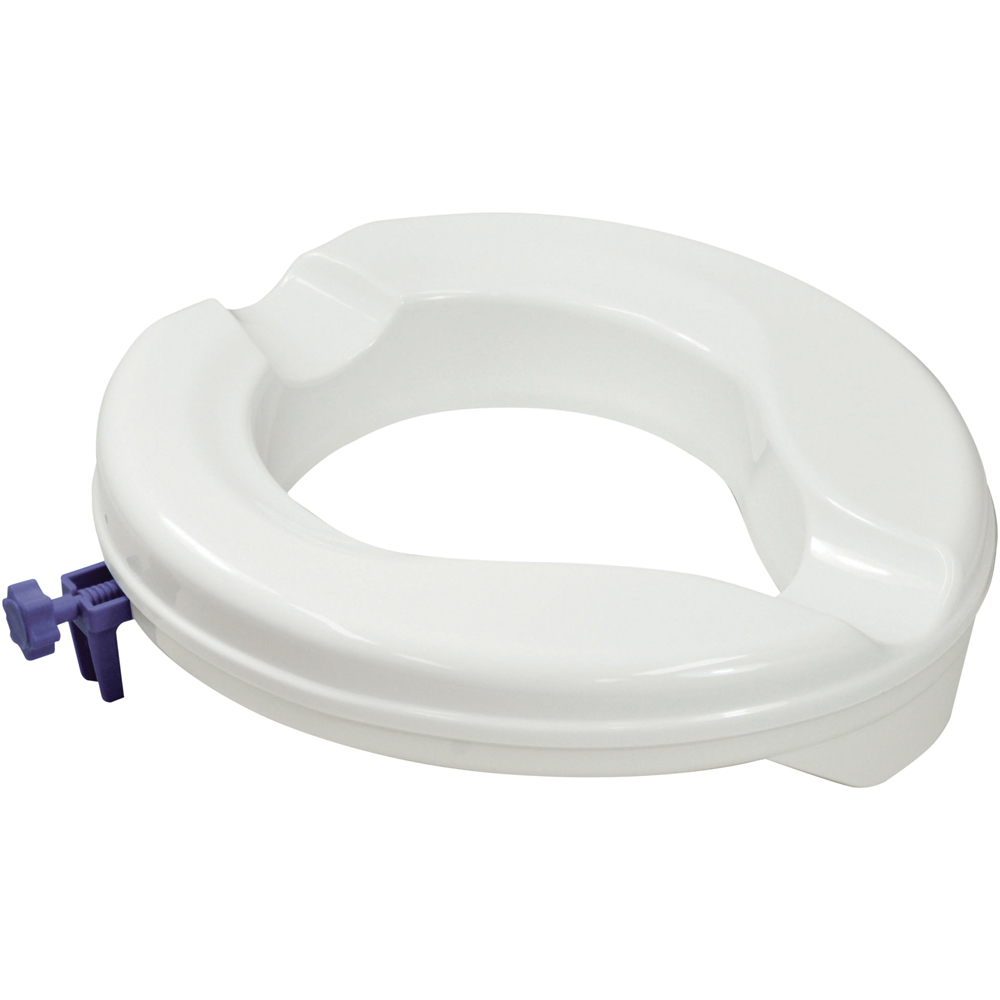 Aidapt Senator Plastic Raised Toilet Seat 50mm Image