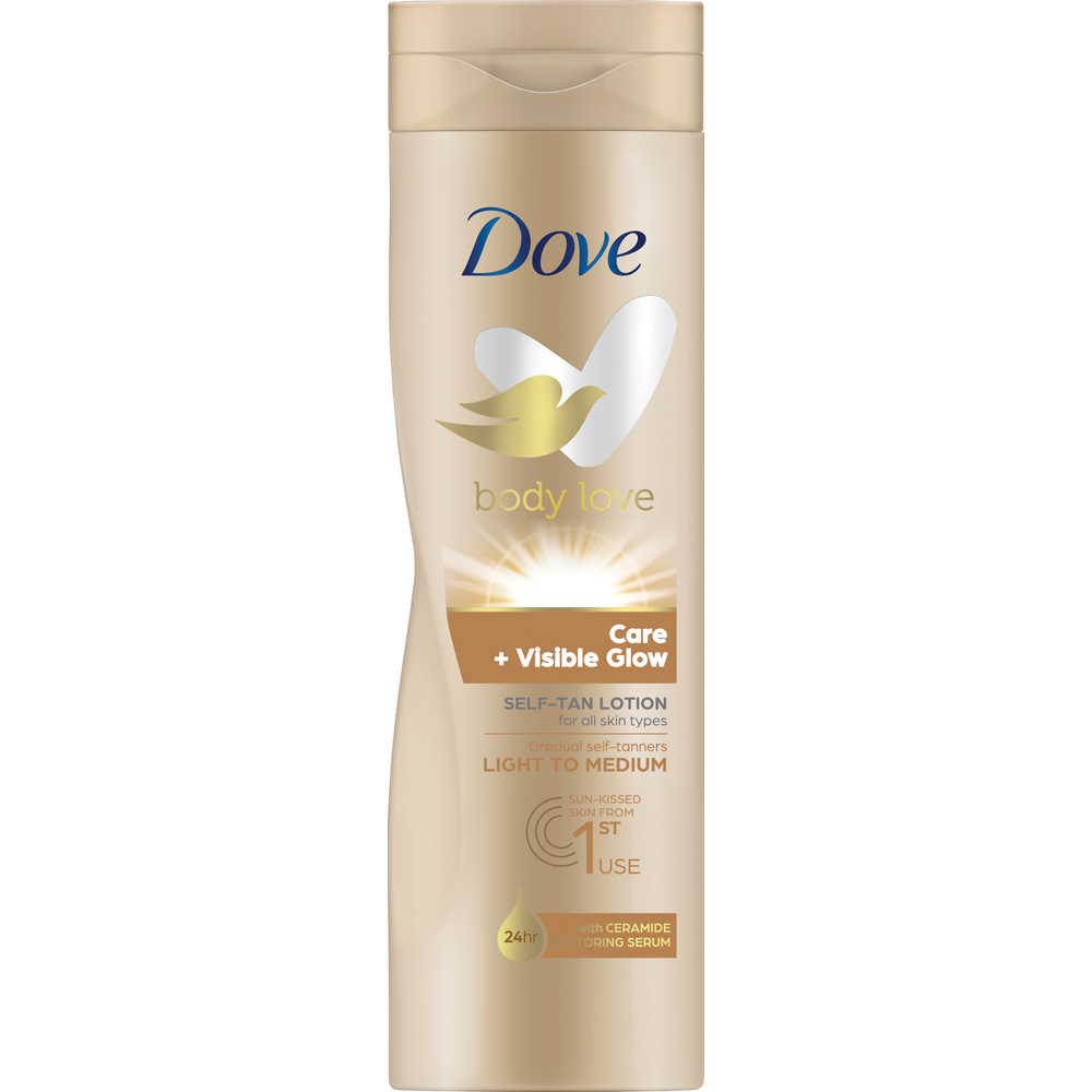 Dove Light to Medium Self Tan Lotion 250ml Image