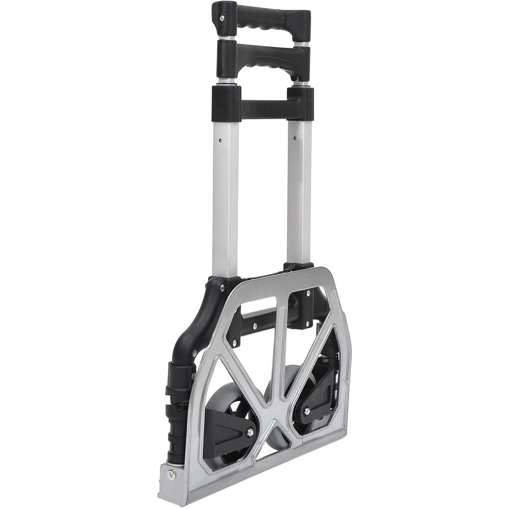 HOMCOM Aluminium Heavy Duty Foldable Hand Truck Trolley 70kg Image 3