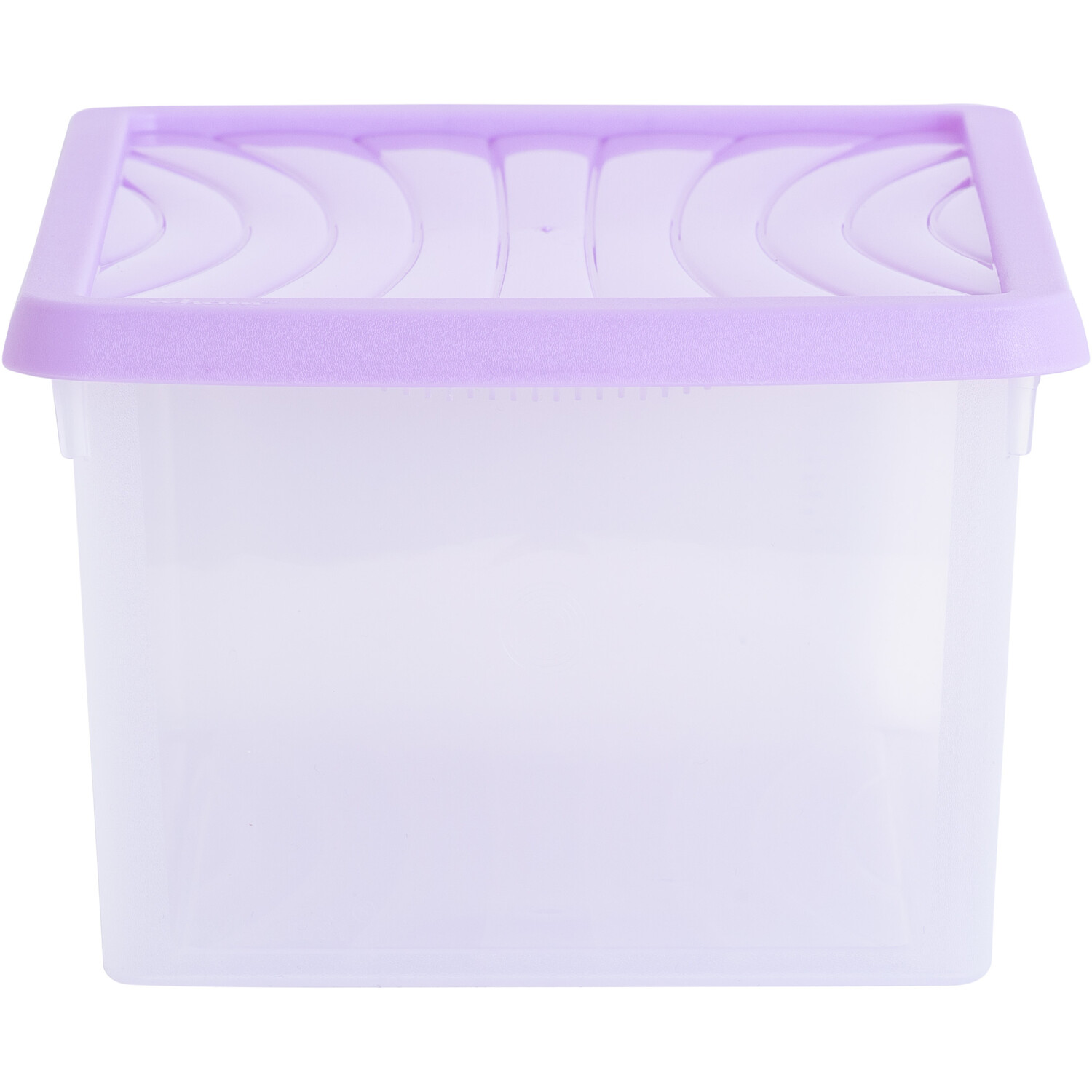 Single 9L Storage Box with Clip On Lid in Assorted styles Image 2