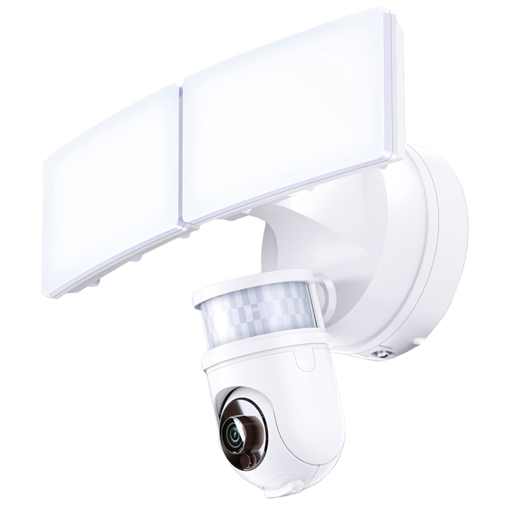 Ener-J Smart White Floodlight Camera Image 1