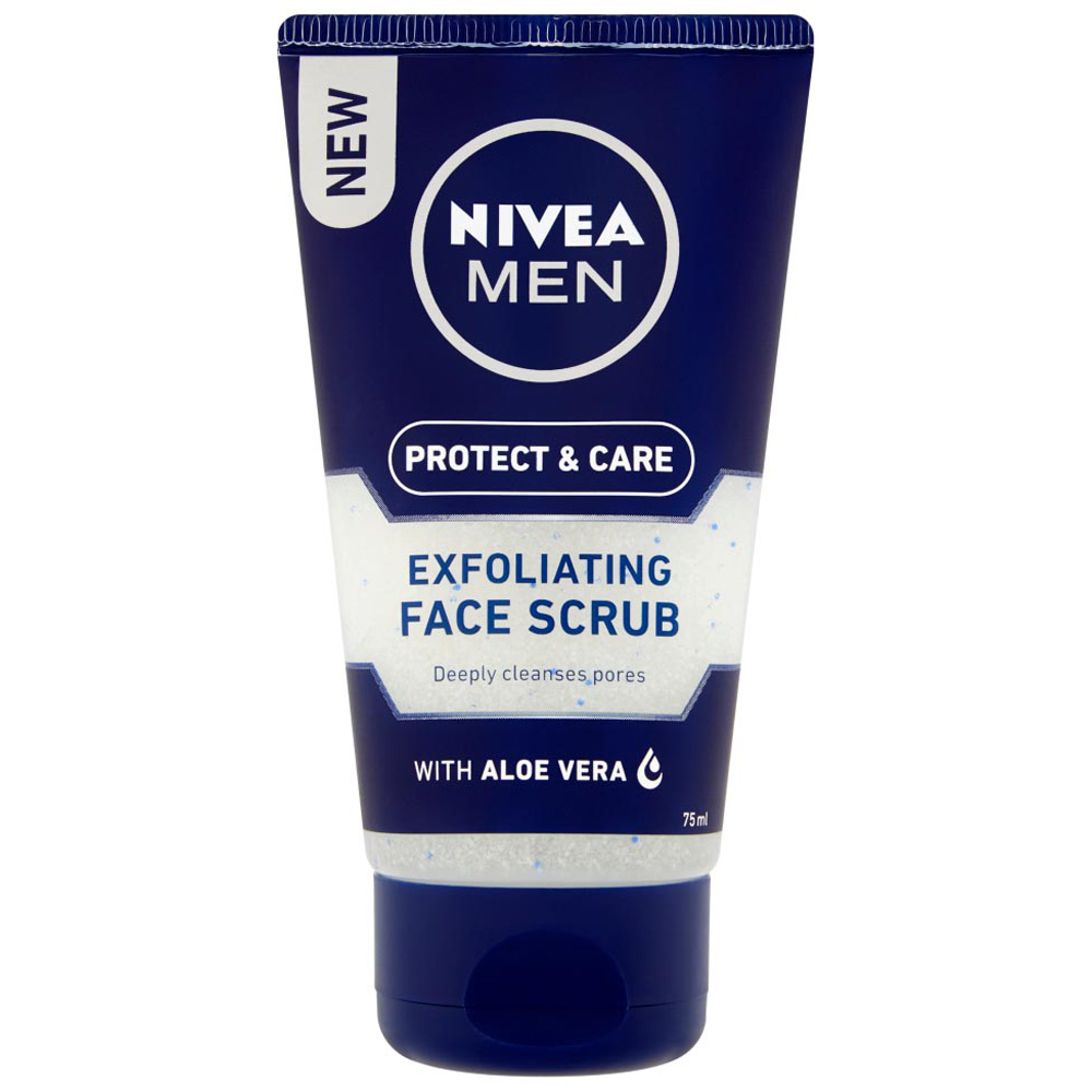 Nivea Men Protect & Care Exfoliating Face Scrub 75ml Image 1