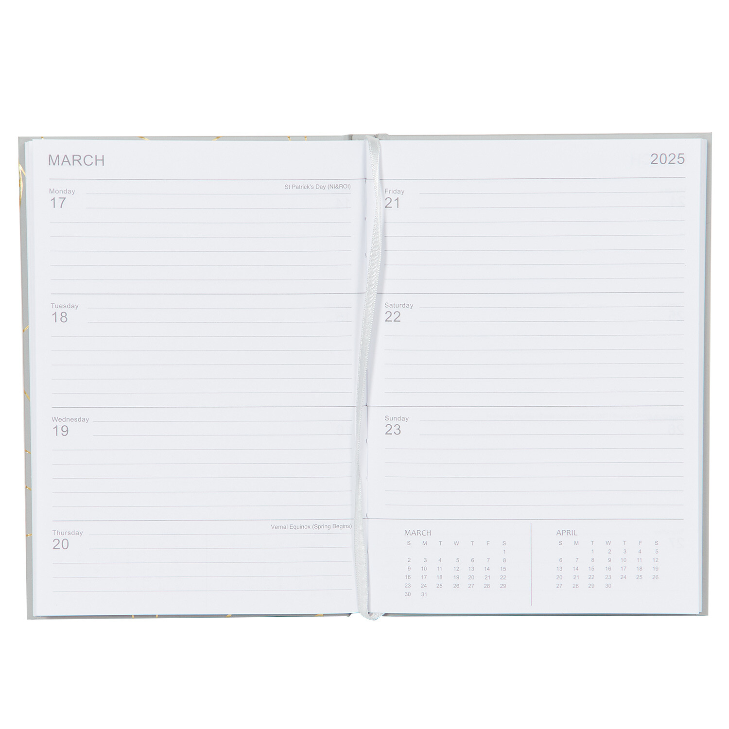 2025 Foiled Geometric Diary A5 - Mutlicolour Image 6