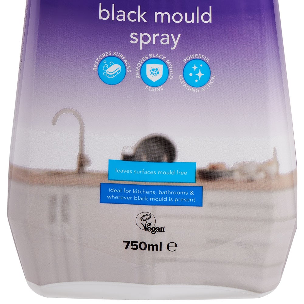 Wilko Black Mould Spray 750ml Wilko