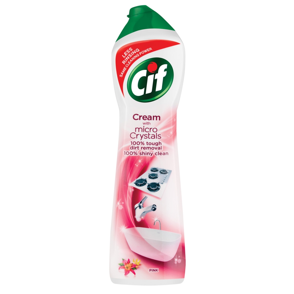 Cif Cream Cleanser 500ml Strawberry Image