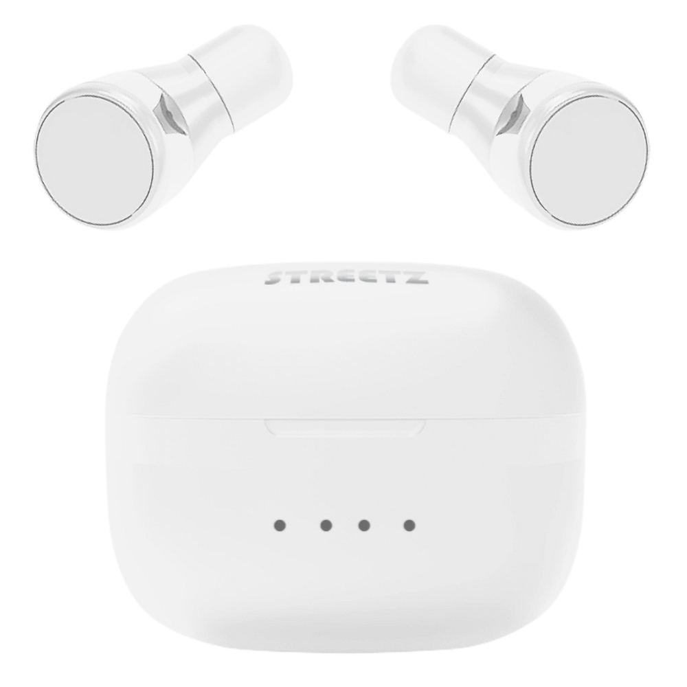 Streetz White True Wireless In-Ear Dual Ear Buds Image 1