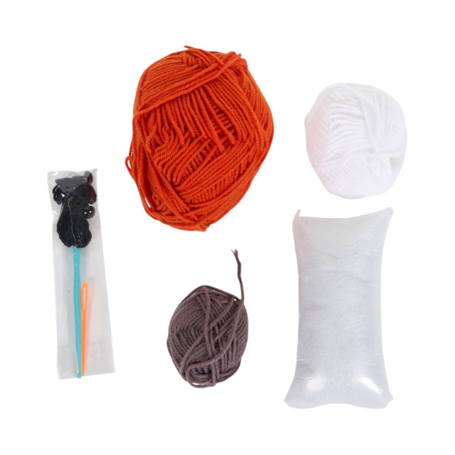 Crochet Your Own Fox Orange and White Image 4