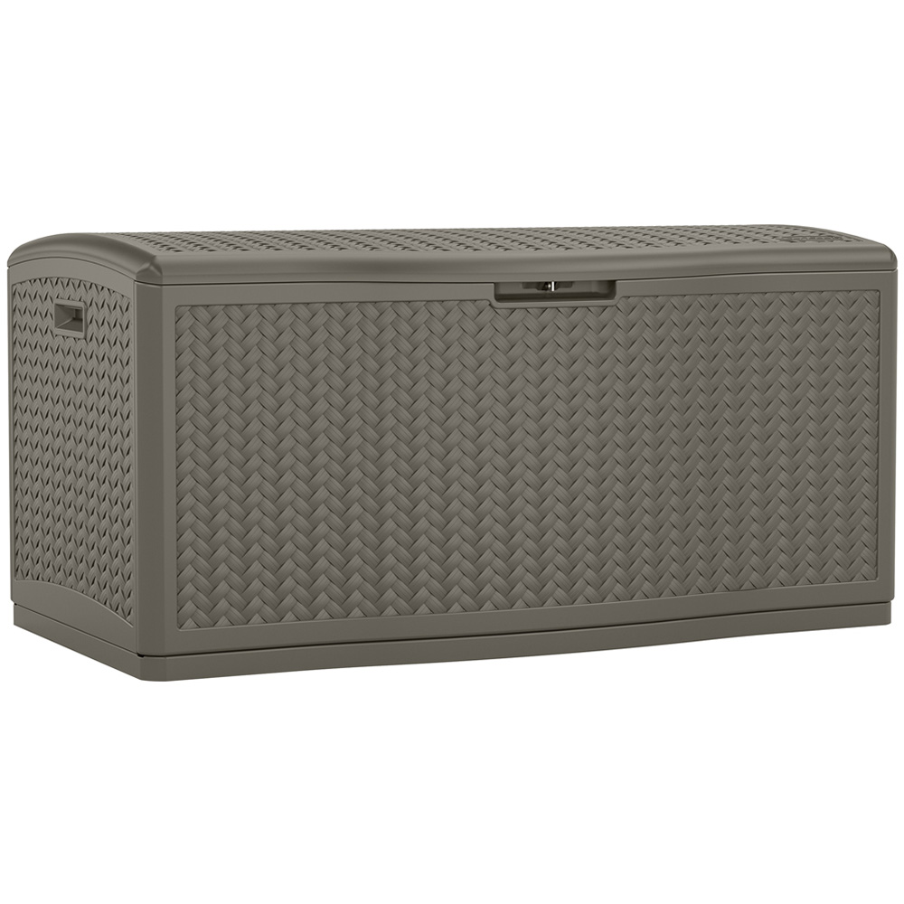 Suncast Minnesota 469L Stone Grey Storage Box Image 1