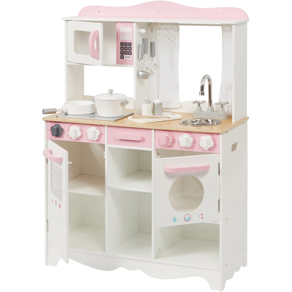 Liberty House Toys Country Play Kitchen with Accessories Image 1