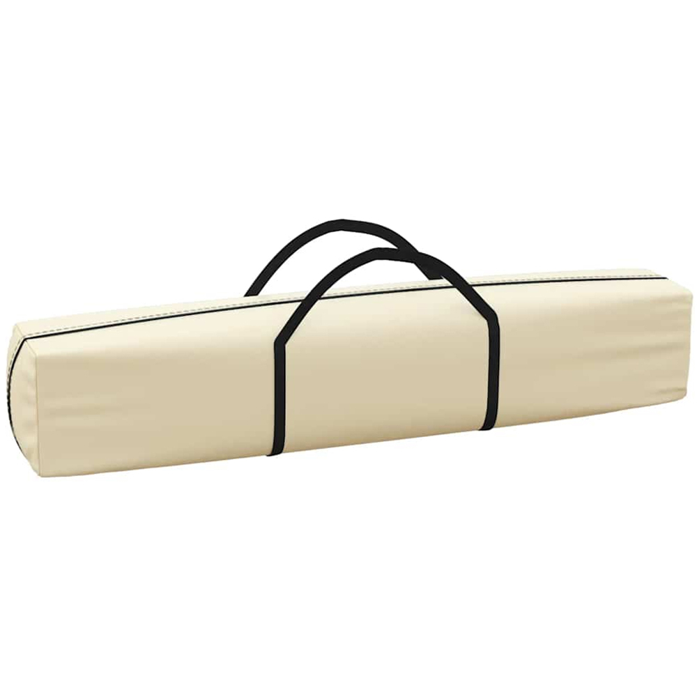 vidaXL 3 x 6m Cream Foldable Party Tent with Sidewalls Image 5