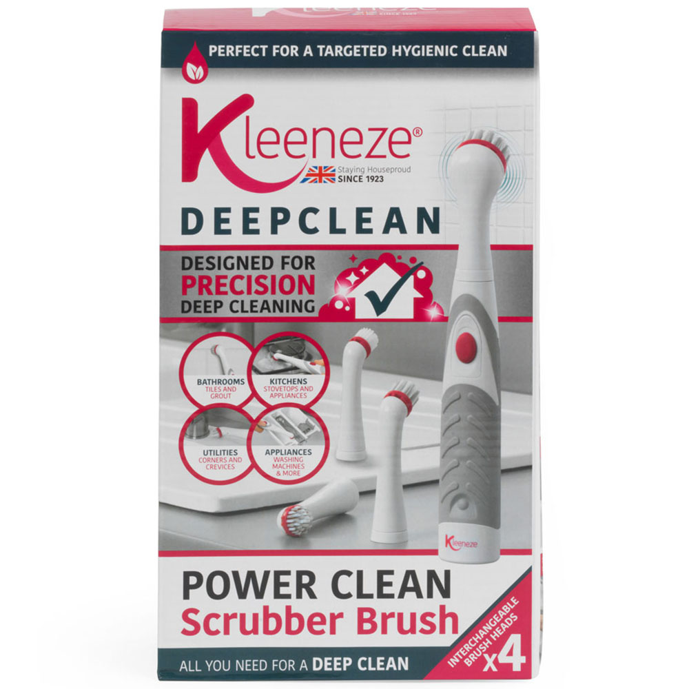 Kleeneze Electric Power Clean Scrub Brush Set Image 1