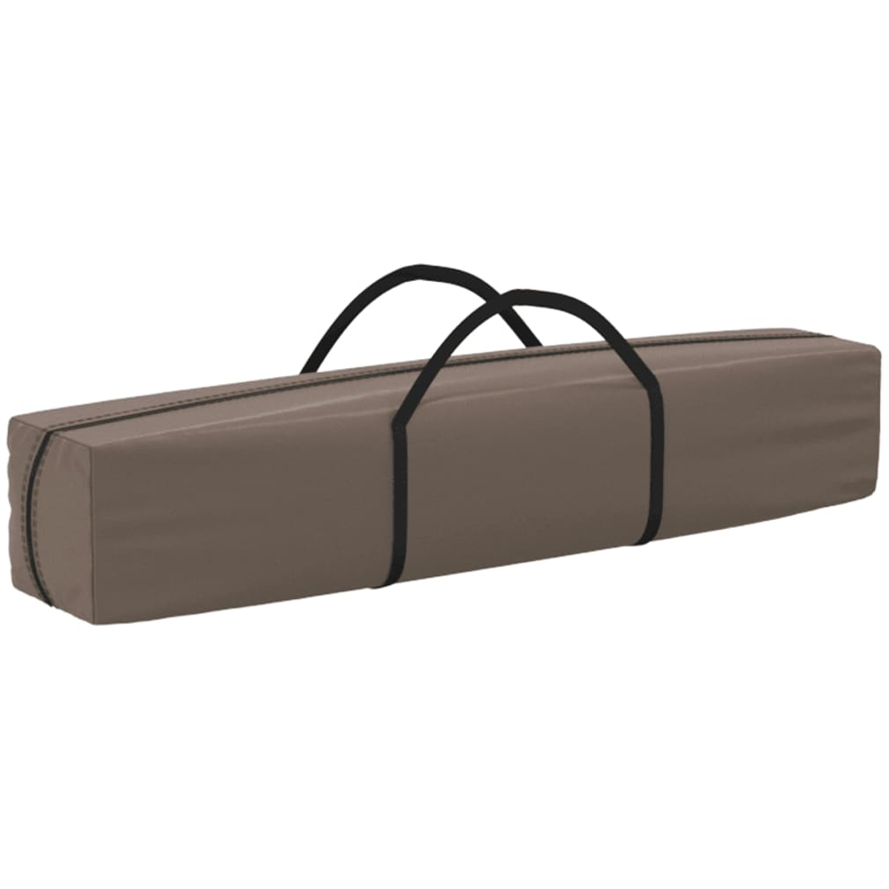 vidaXL 2 x 2m Taupe Foldable Party Tent Image 3