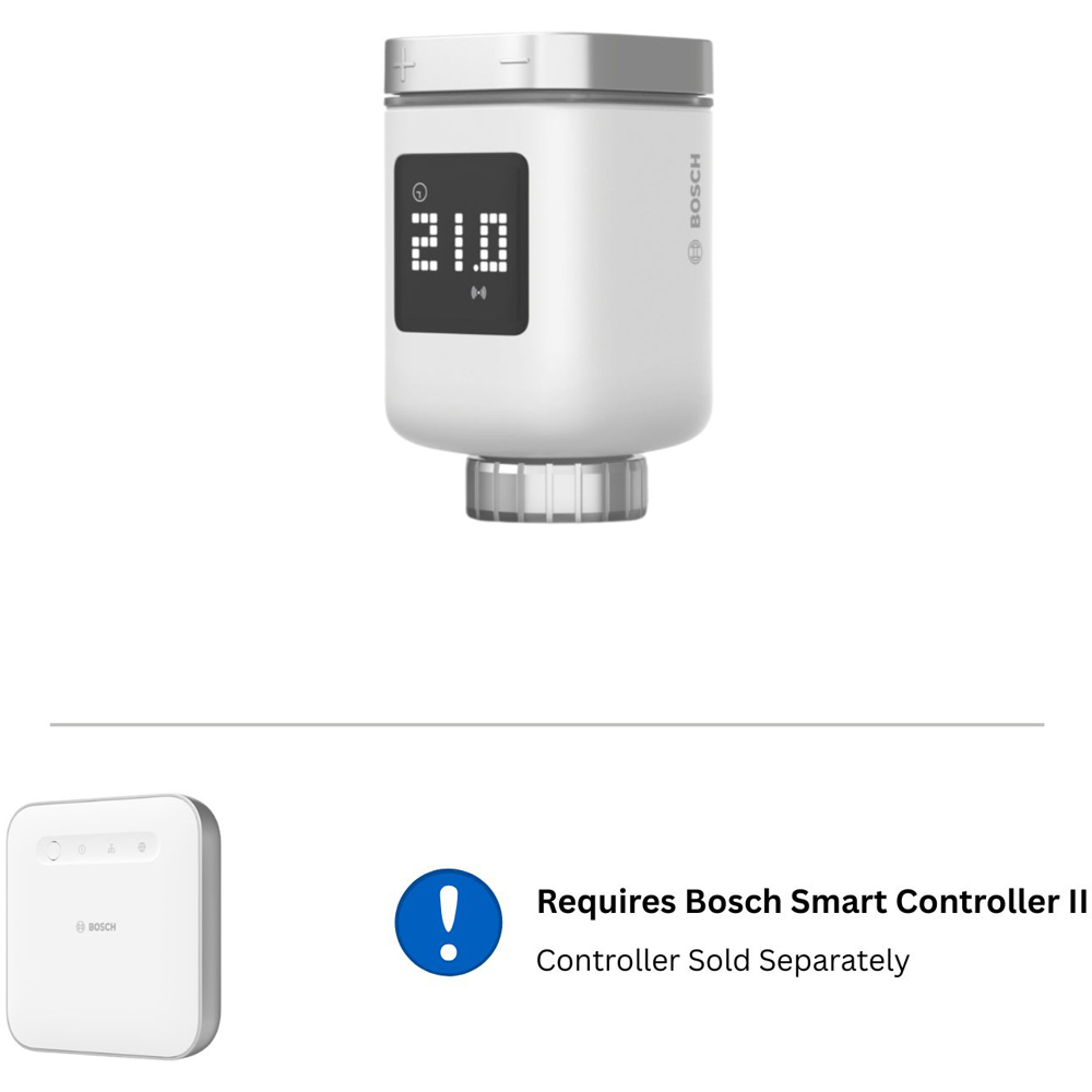 Bosch White Smart Wireless Home Radiator Thermostat II Image 6