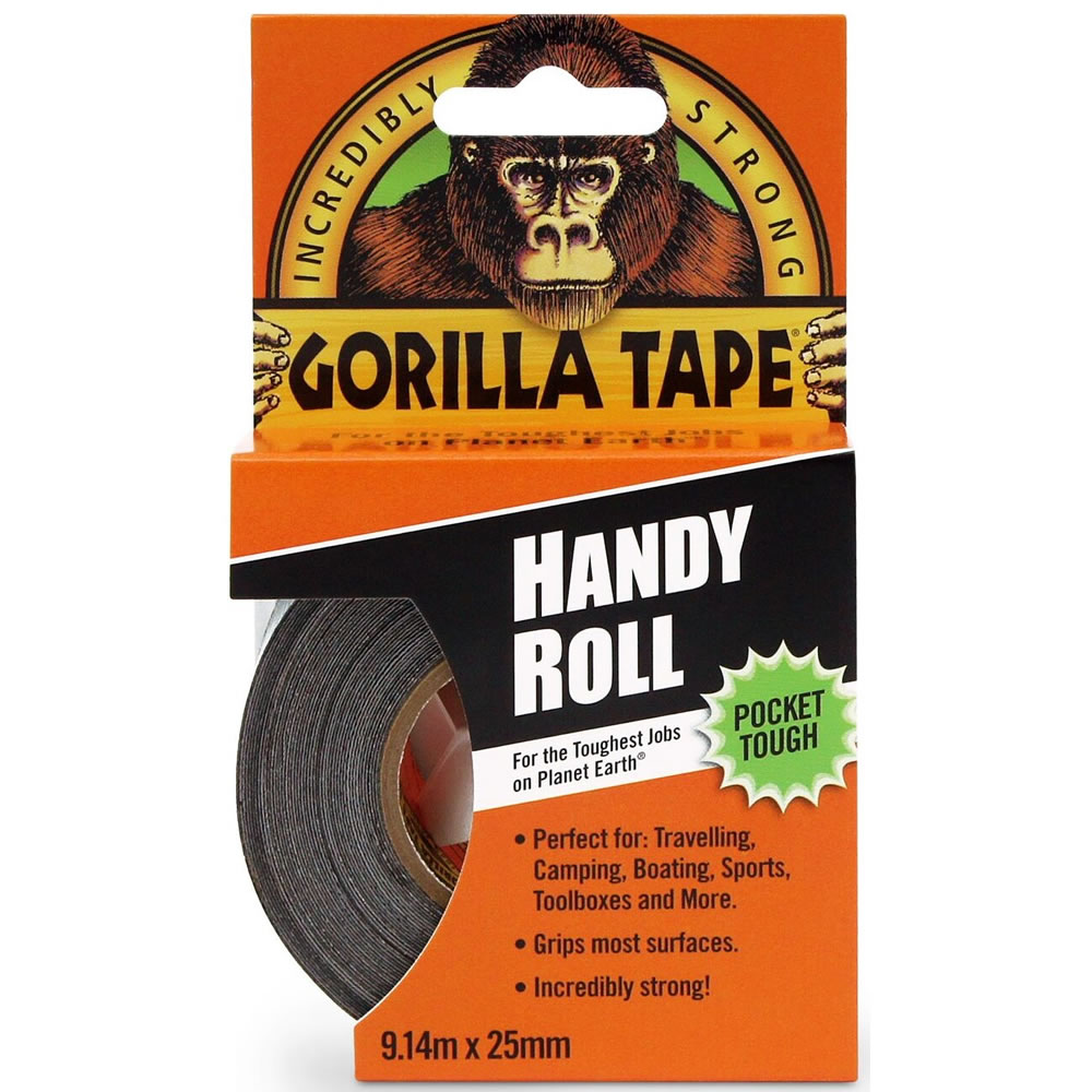 Gorilla Glue Gorilla Handy Roll Tape 9.14m x 25mm  - wilko