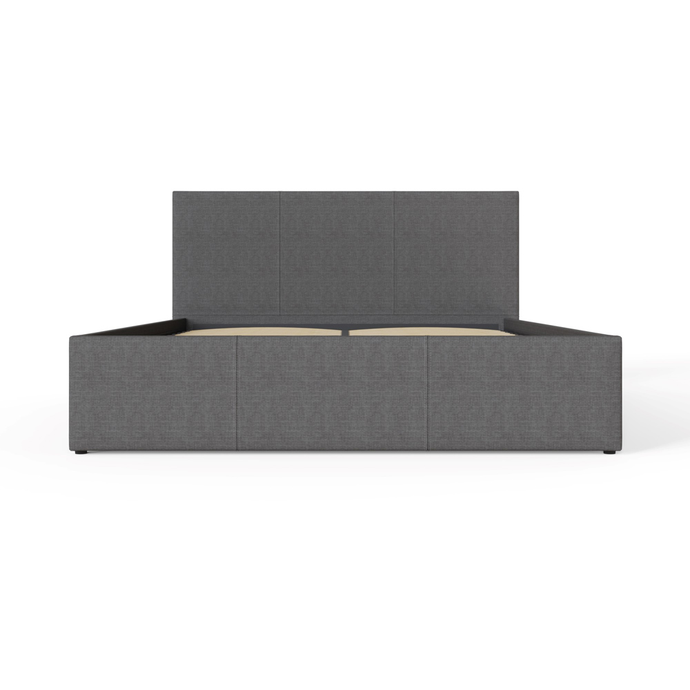 GFW Small Double Grey Side Lift Ottoman Bed Image 5