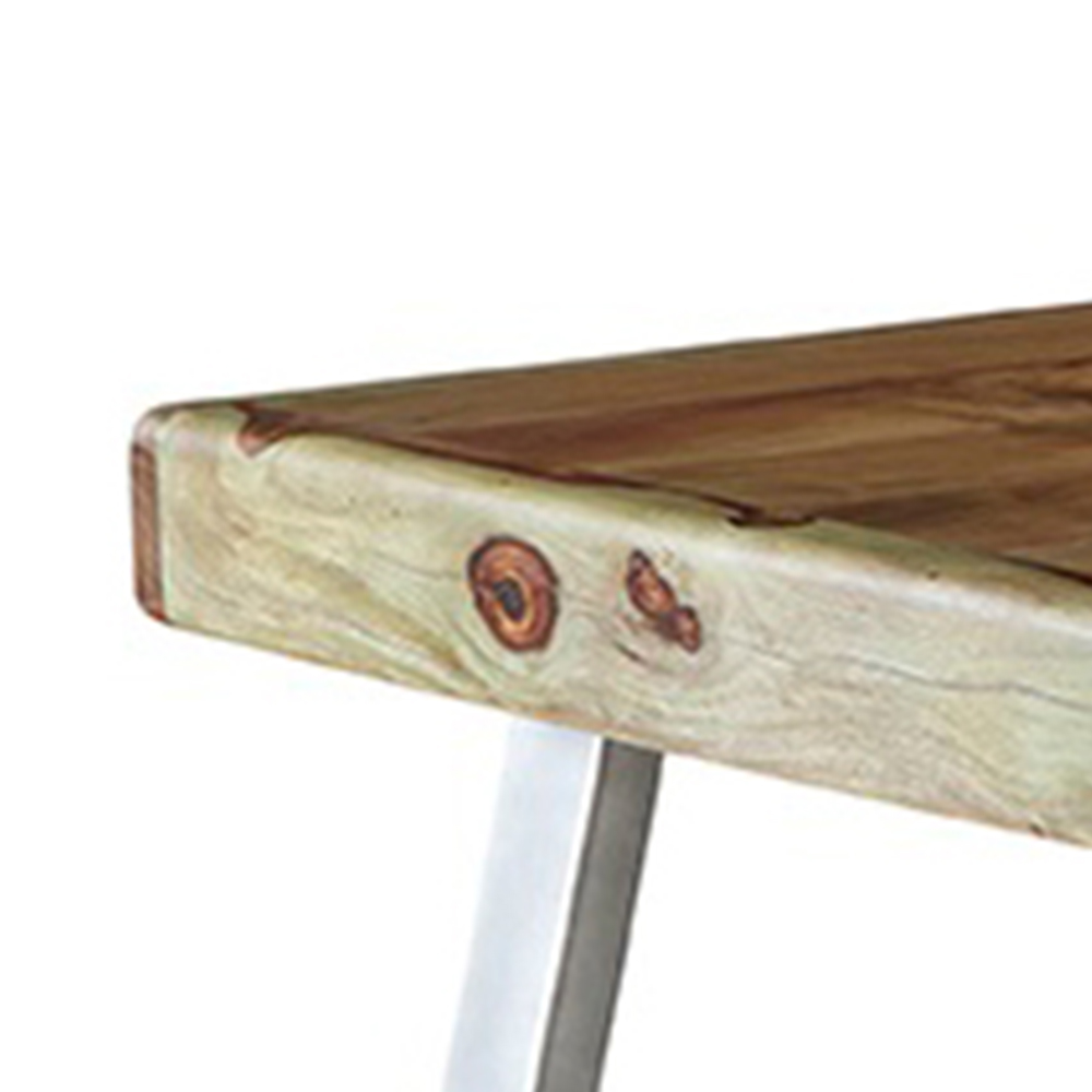 Brooklyn 6 Seater Hardwood Dining Table Image 4