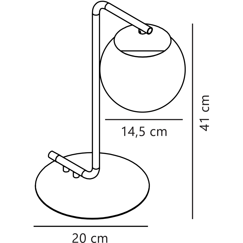 Nordlux Grant Brass Table Lamp Image 3