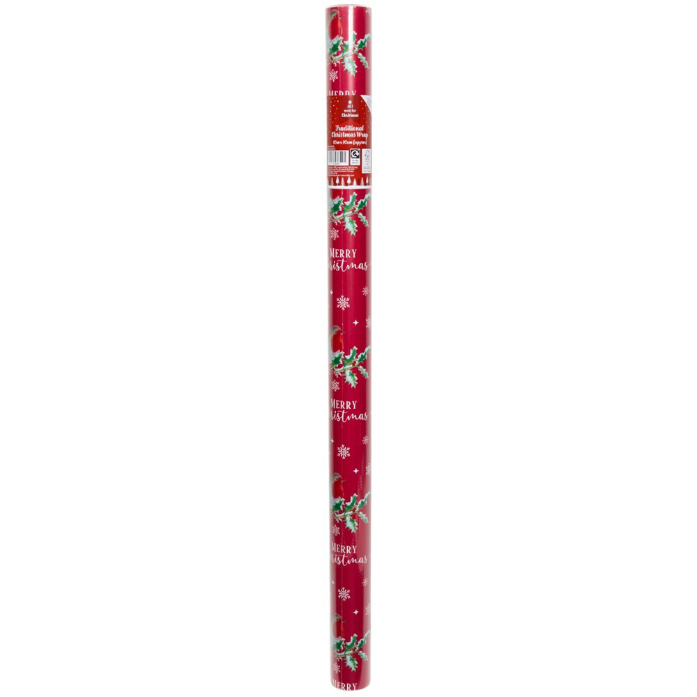 Traditional Festive Gift Wrap Image 3