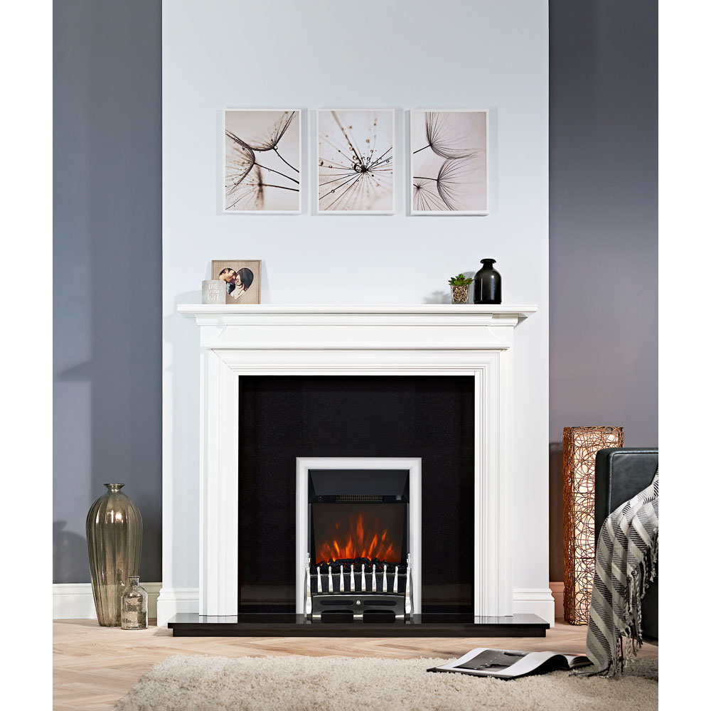 Focal Point Blenheim Chrome Electric Fire 2kW Image 2