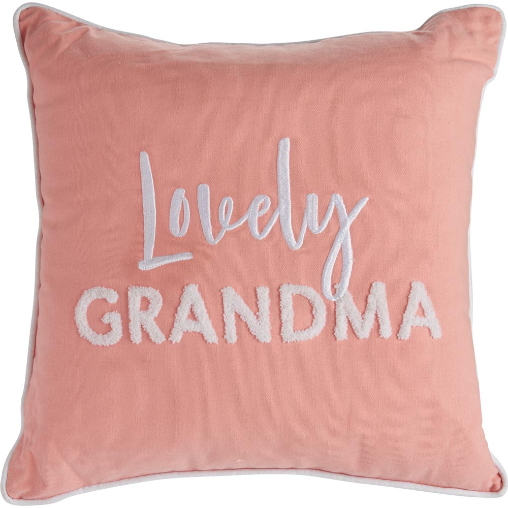Wilko Grandma Cushion 43x43cm Image 1