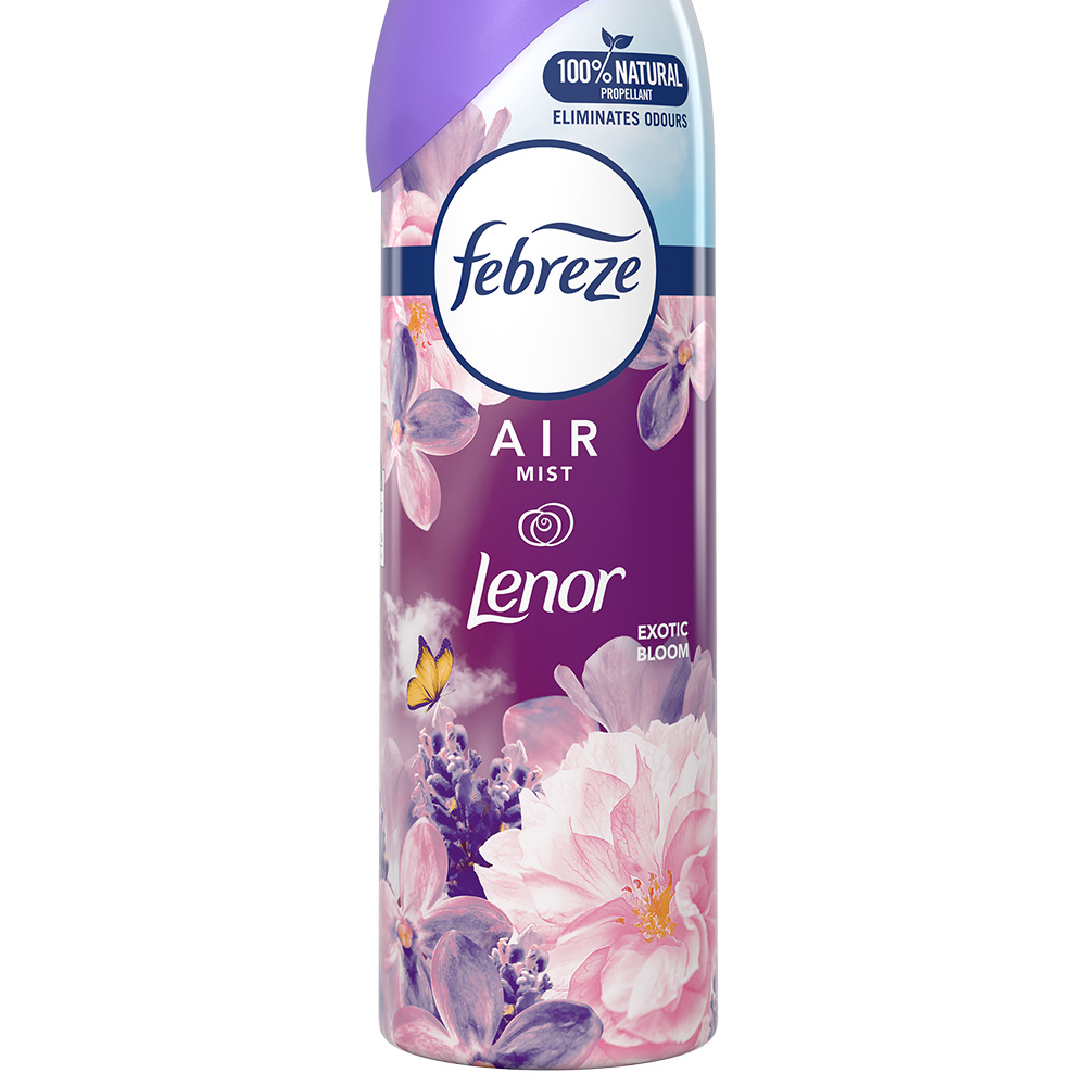Febreze Exotic Bloom Aerosol Air Freshener Spray 300ml Image 3