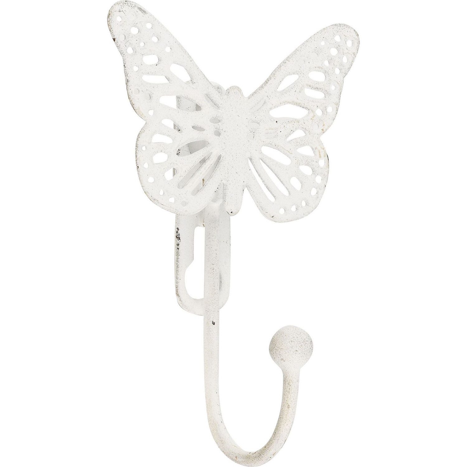 Hiatt White Butterfly Hook Image