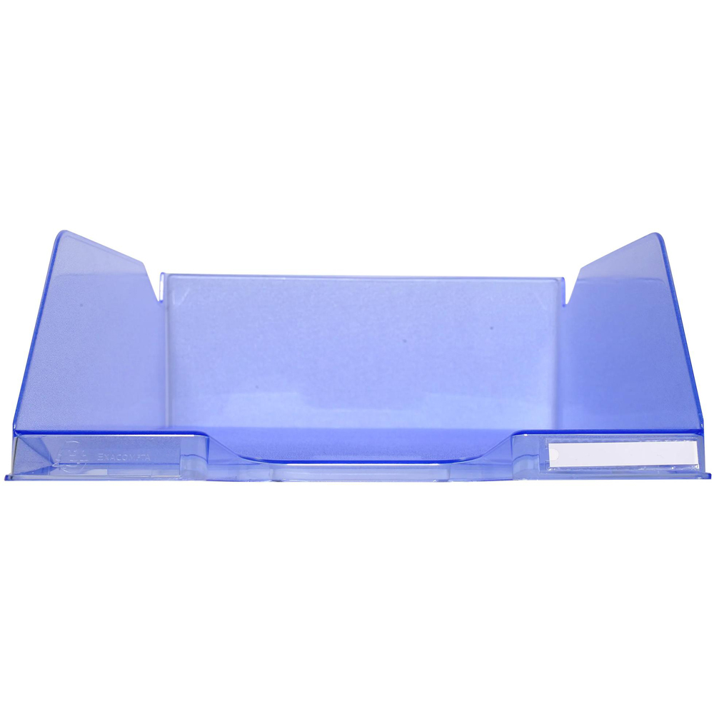 Exacompta Maxi Combo Ice Blue Letter Tray 4 Pack Image 3