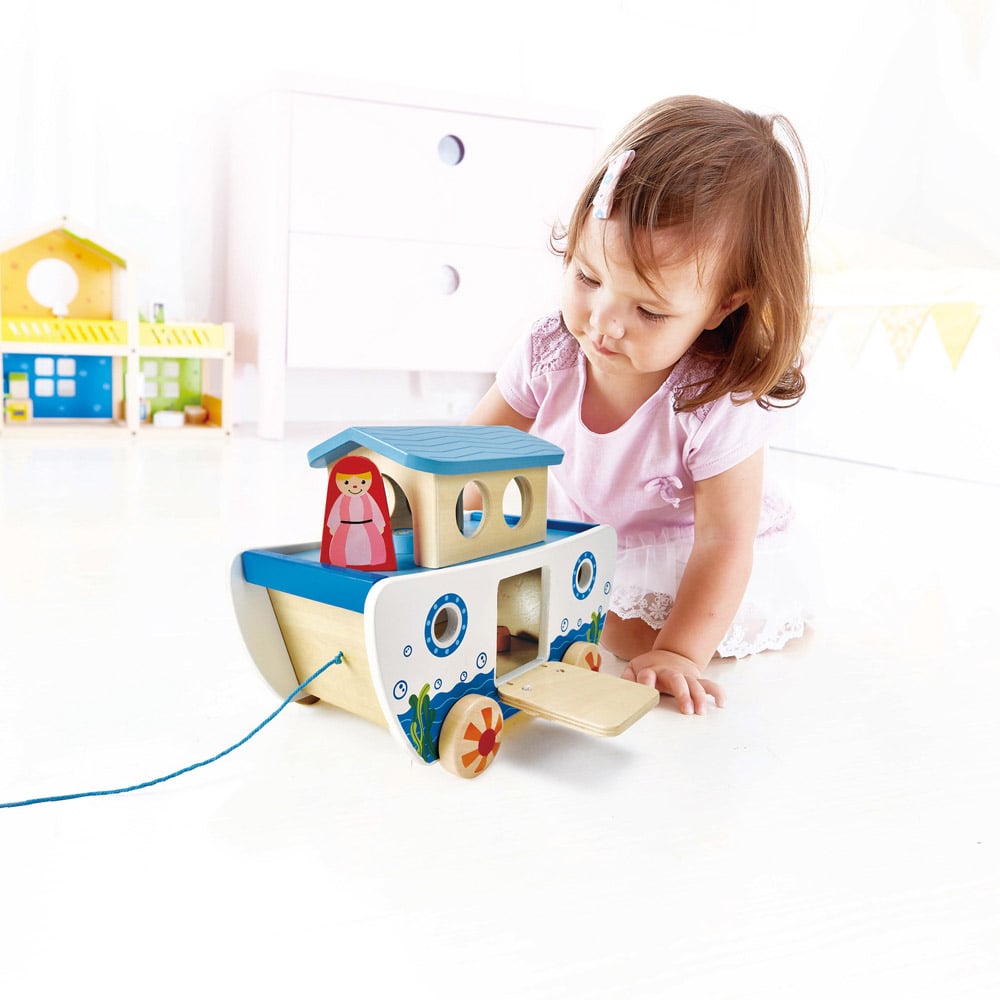 Hape Pull Along Noah's Ark Image 3