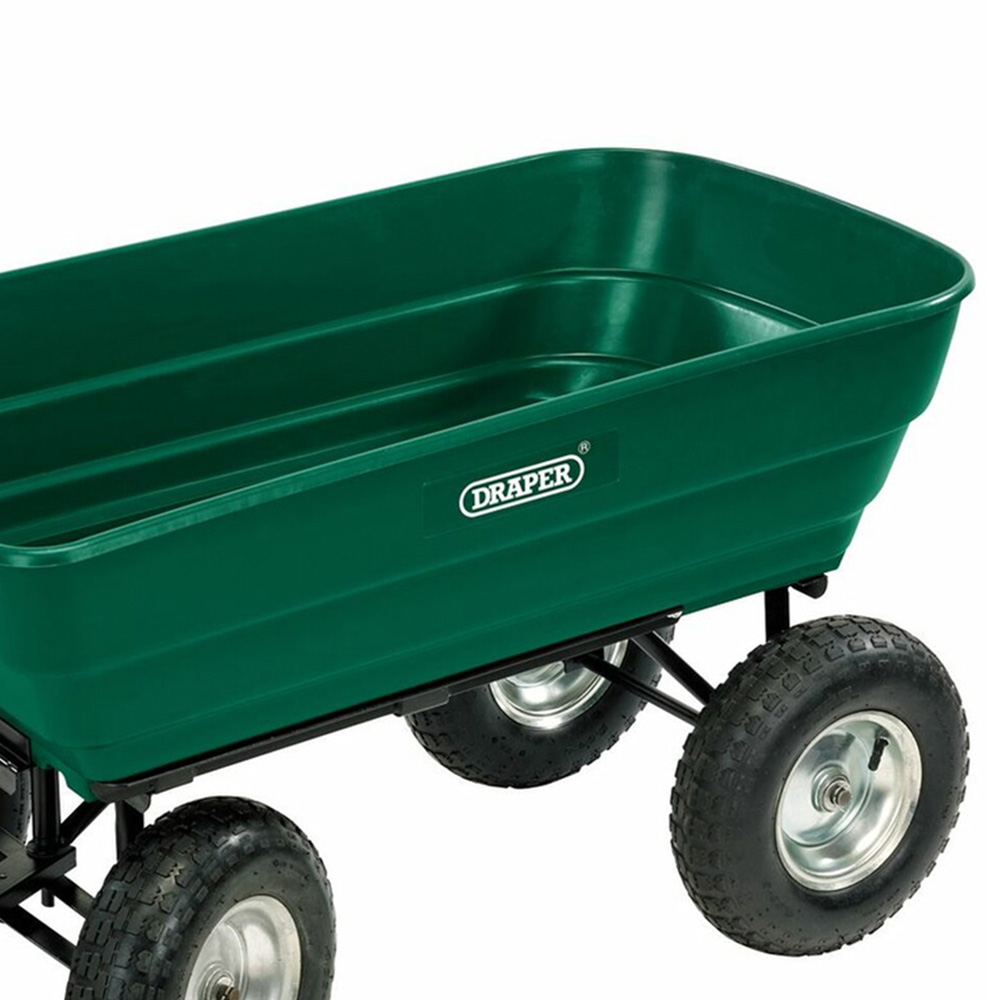 Draper Mobile Tipper Cart 120L Image 4