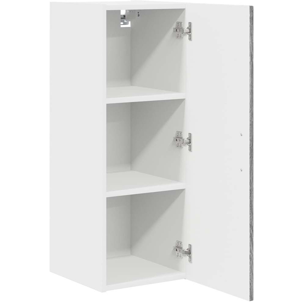 vidaXL Kalmar Single Door Grey Sonoma Wall Kitchen Cabinet Image 5