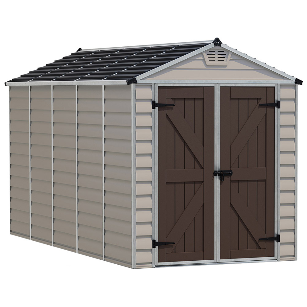 Palram Canopia Skylight Tan 6 x 12ft 2 Box Shed Image 1