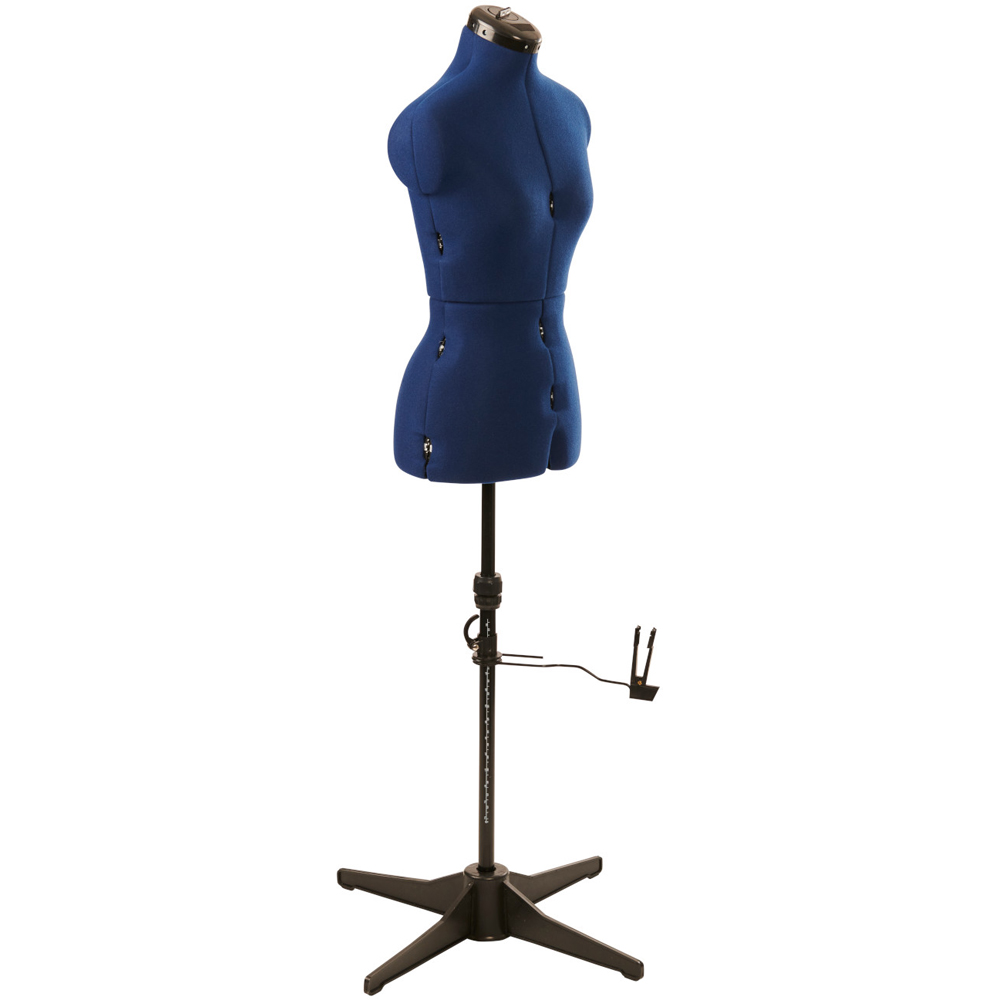 Sewing Online 023816-NVY Navy Adjustable 8-Part Dressmakers Dummy with Hem Marker Small Image 3