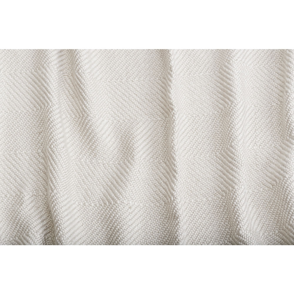 Wilko Stone Shimmer Knit Throw 150 x 180cm Image 5