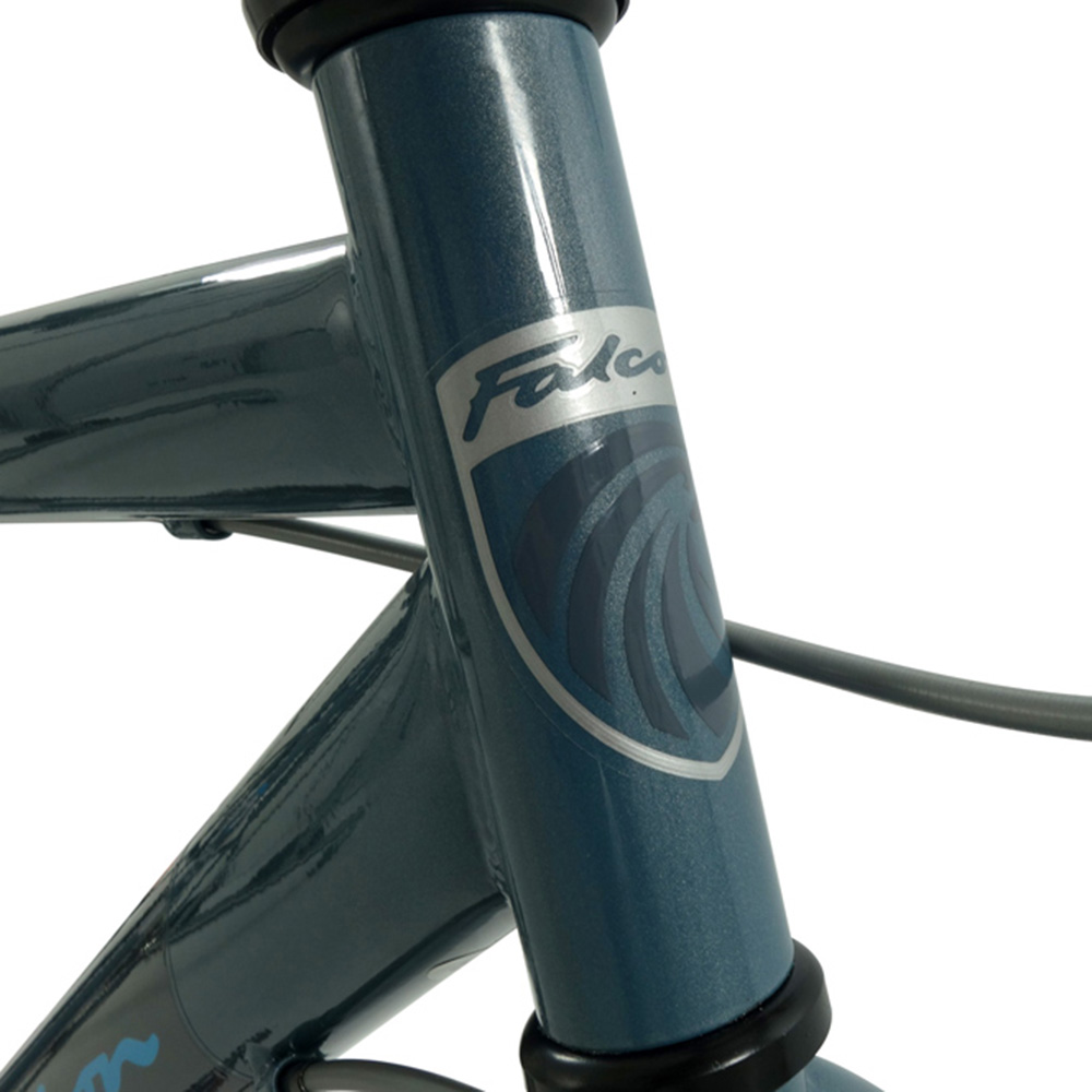 Falcon Explorer 26 inch Grey and Blue Hybrid Bike Image 4