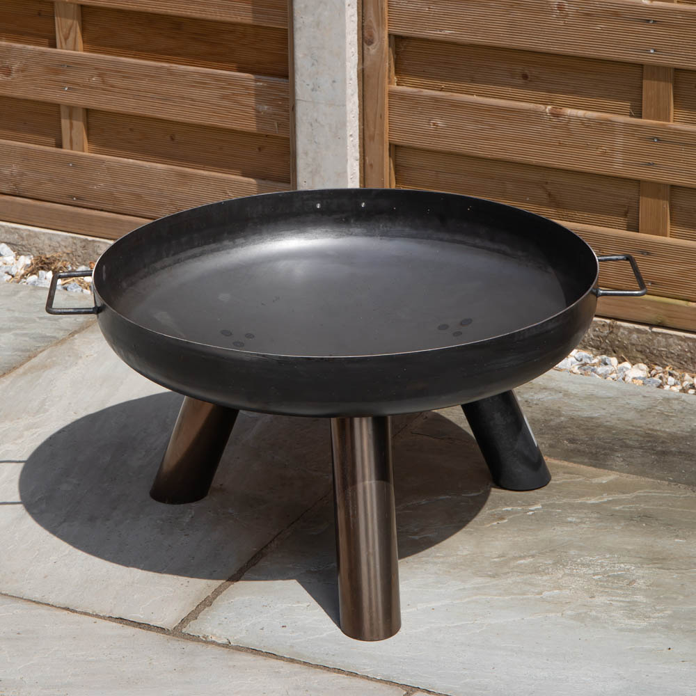 Samuel Alexander Black Steel Primo Caldera Outdoor Fire Pit 35cm Image 7