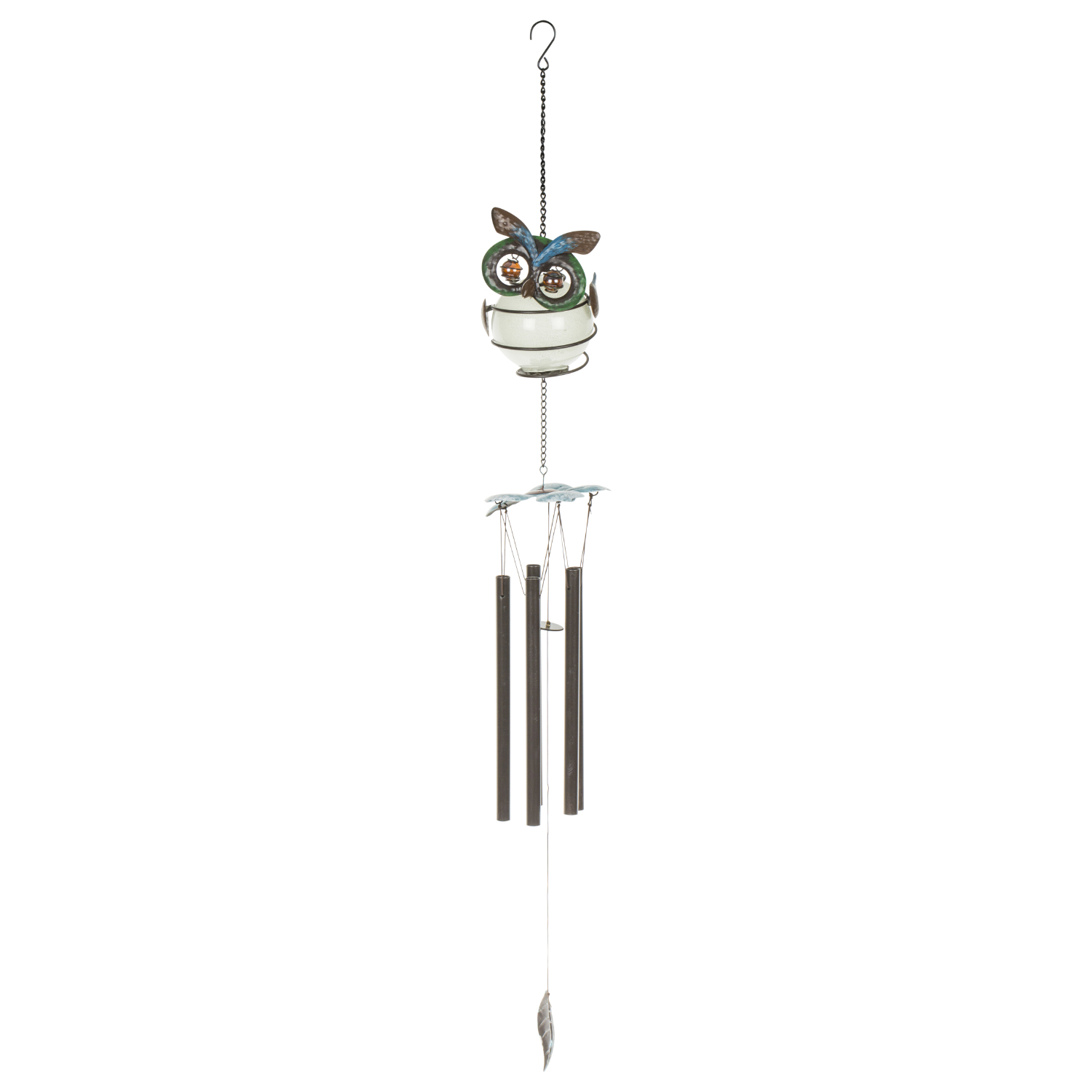 Glow in the Dark Owl Wind Chime Image