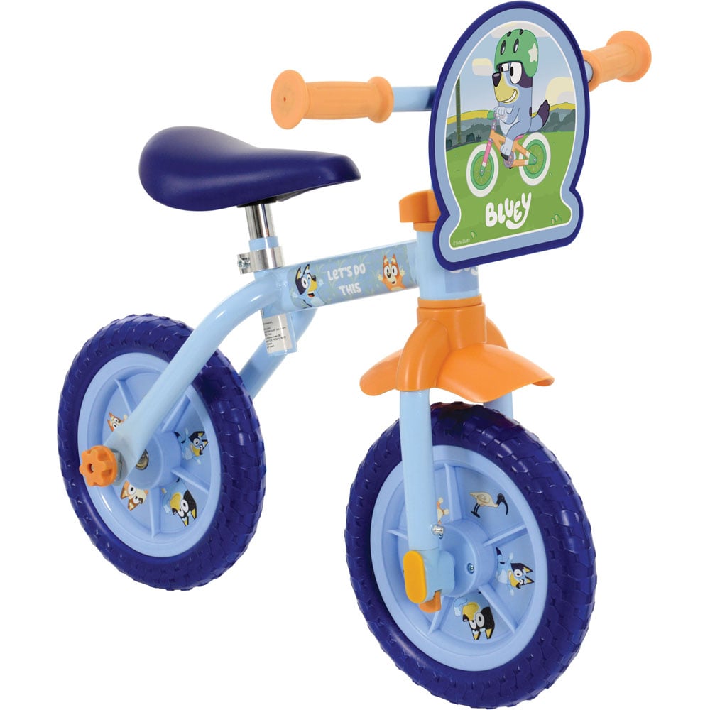 Bluey 2-in-1 Training Bike 10inch Image 1