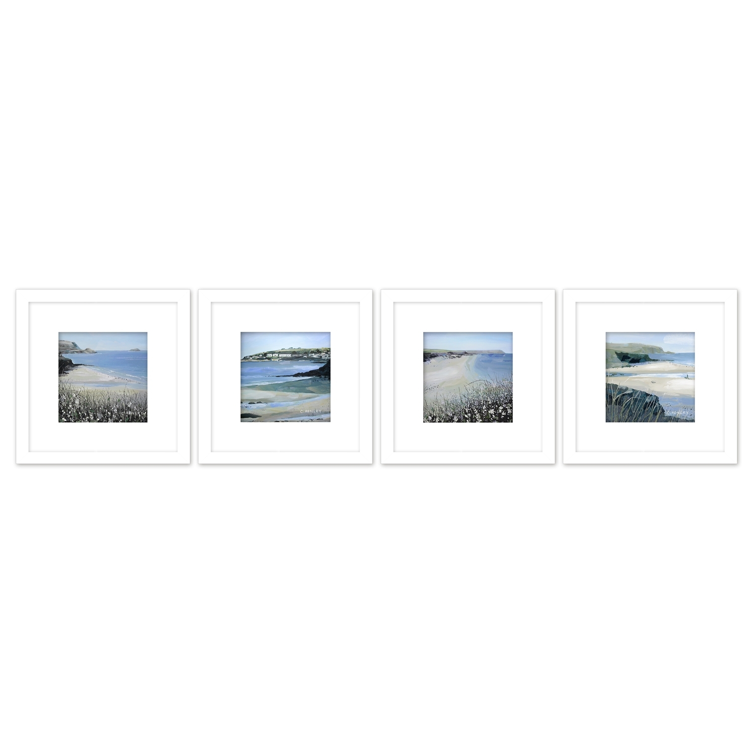 Single Claire Henley St George's Cove Print Wall Art in Assorted Styles Image 2