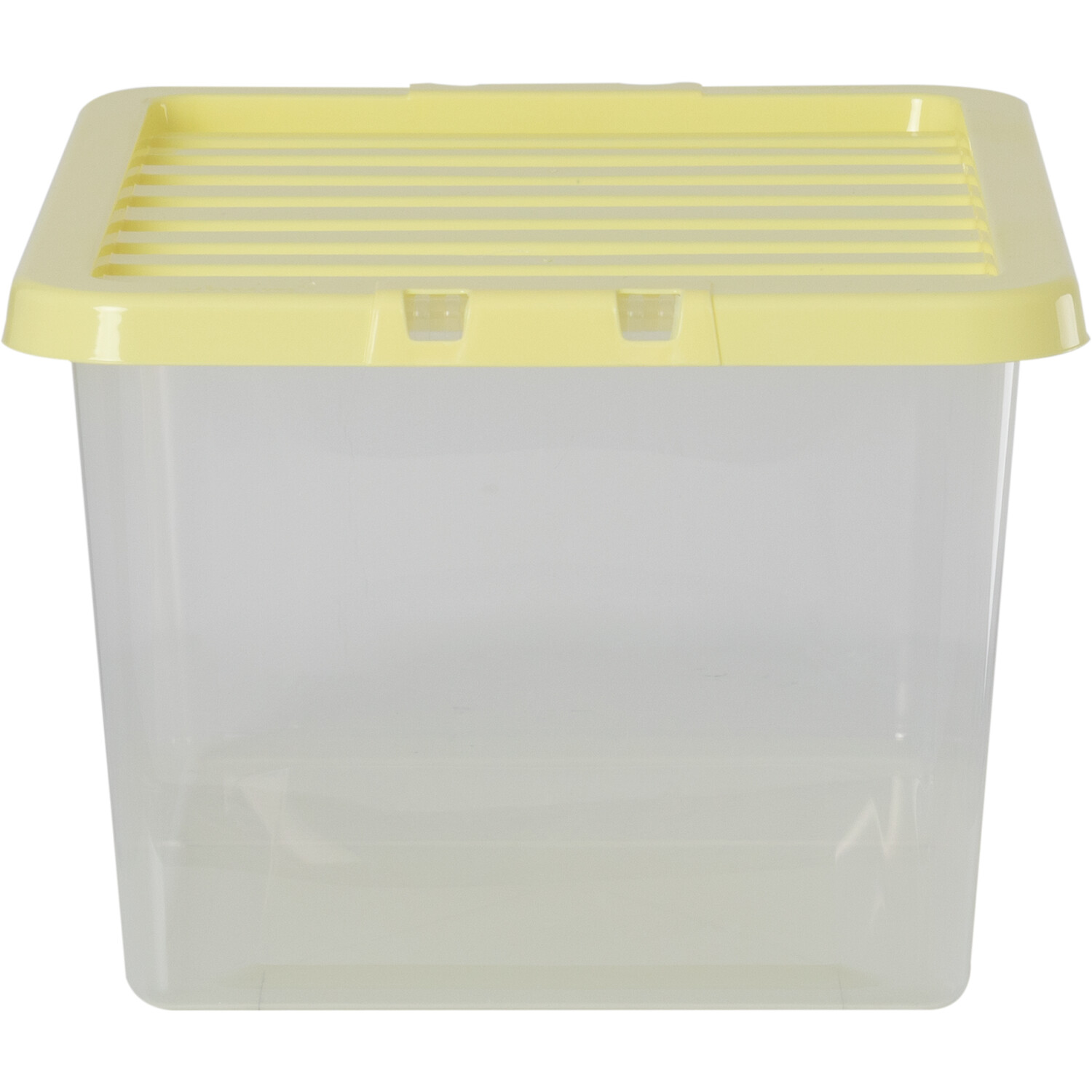 Wham Crystal Storage Box with Lid Yellow Image 4