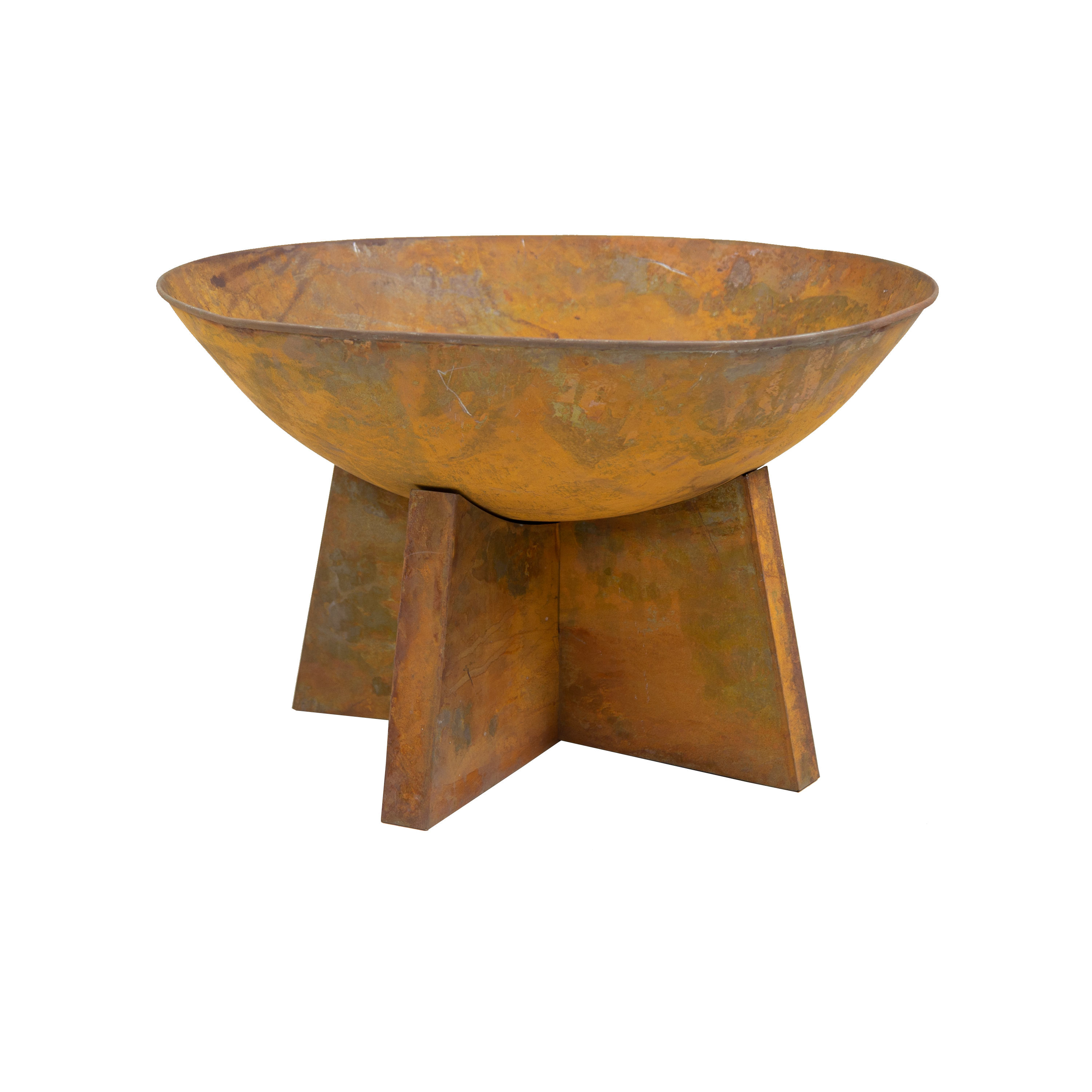 Charles Bentley Rust Fire Pit 60cm Image 2