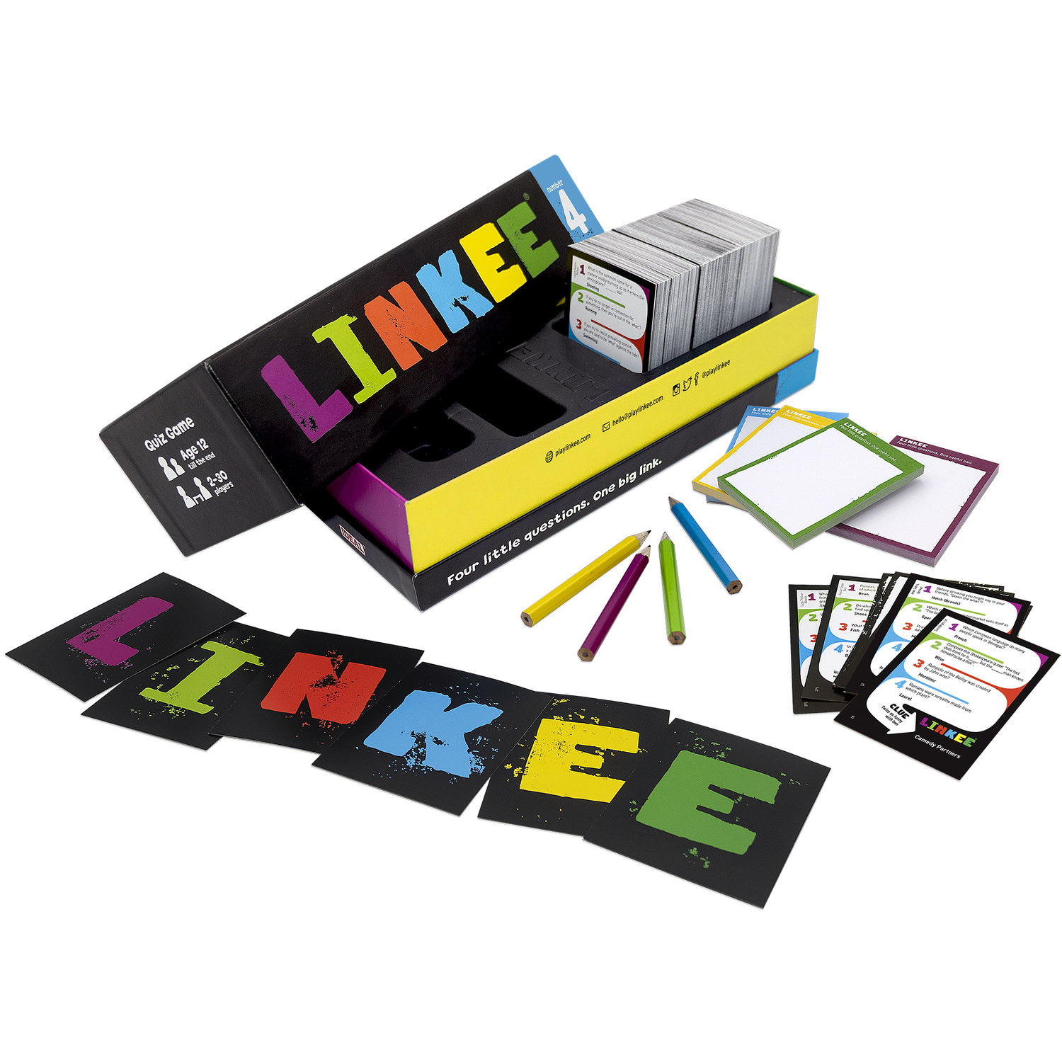 Linkee Quiz Game Black Image 2