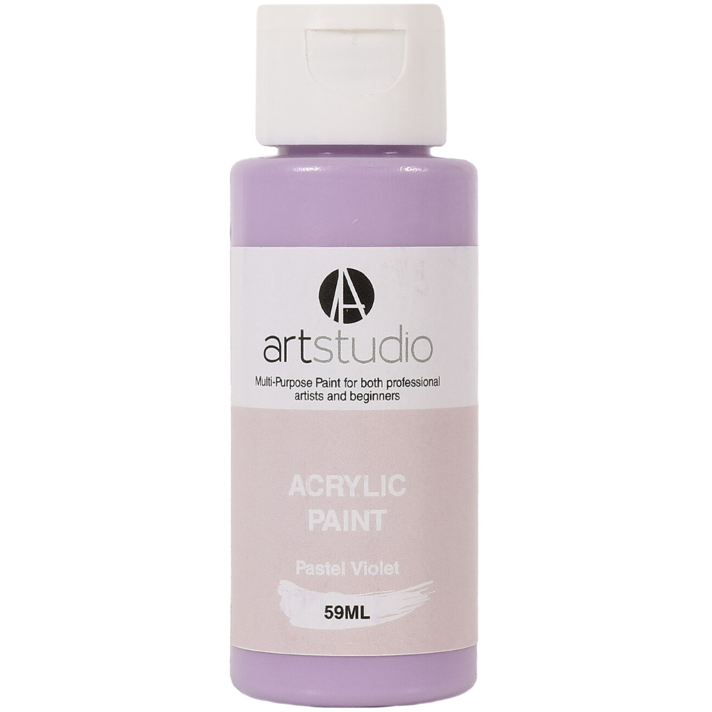 Art Studio Acrylic Paint   - Pastel Violet / 59ml Image