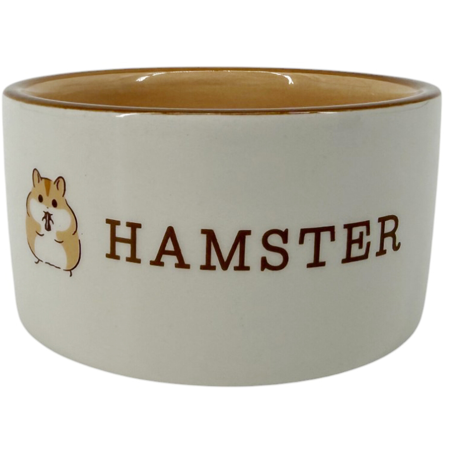 Hamster Pet Bowl Brown Image 2