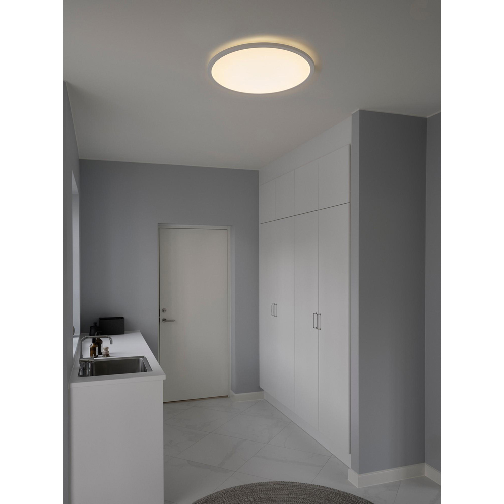Nordlux Oja 60 3200 Lumens 2700K 3-Step White Ceiling Light Image 2