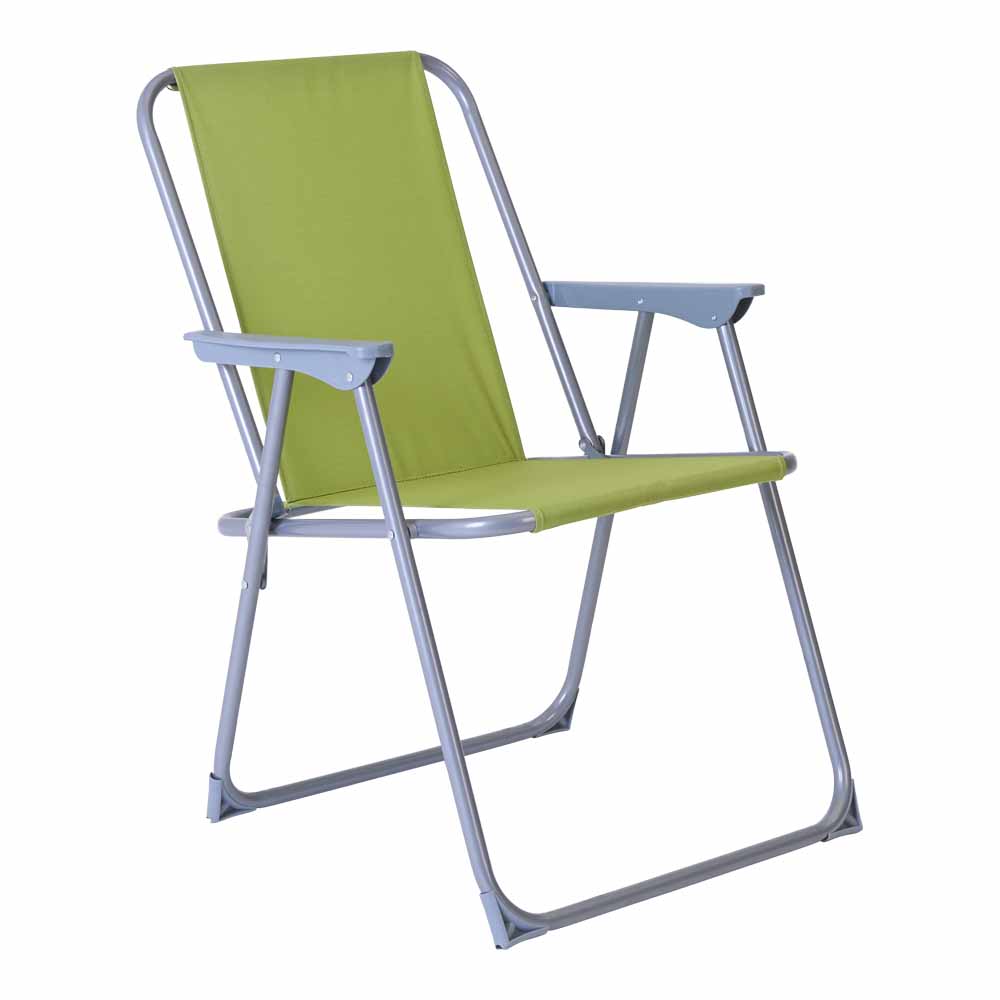 Wilko Spring Tension Chair Green Image 1