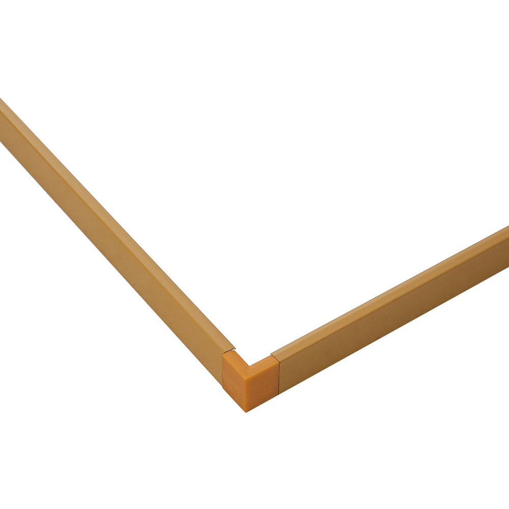 Living and Home Gold Slim Full Length Wall Mounted Mirror 150cm Image 3