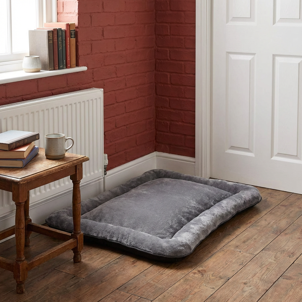 Medium Memory Foam Crate Mat - Grey Image 8